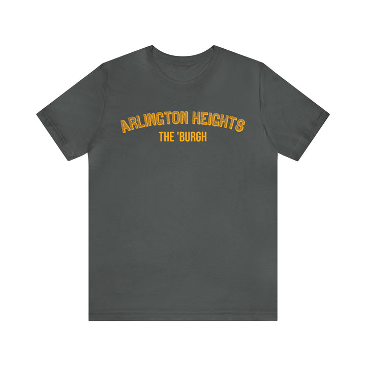 Arlington Heights - The Burgh Neighborhood Series - Unisex Jersey Short Sleeve Tee T-Shirt Printify Asphalt S 