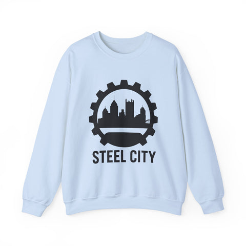 Steel City Gear Skyline - Heavy Blend™ Crewneck Sweatshirt