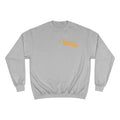 Yinzer Yacht Club - PRINT ON  BACK - Champion Sweatshirt Sweatshirt Printify Light Steel S 