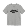 Pittsburgh Splash Skyline T-Shirt  - Unisex bella+canvas 3001 T-Shirt Printify   