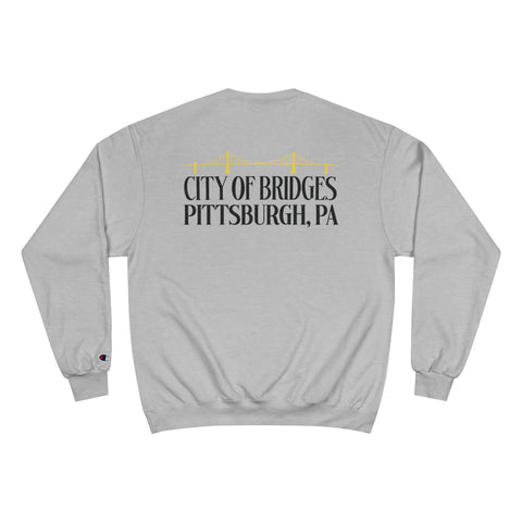 Pittsburgh PGH City of Bridges Sweatshirt Sweatshirt Printify   