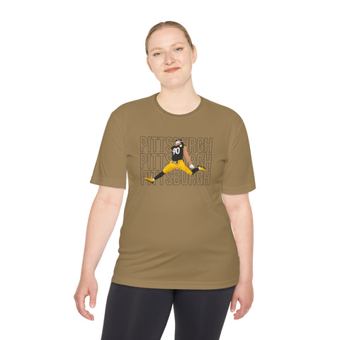 Pittsburgh Victory Jump - Sport-Tek Unisex Moisture Wicking Tee