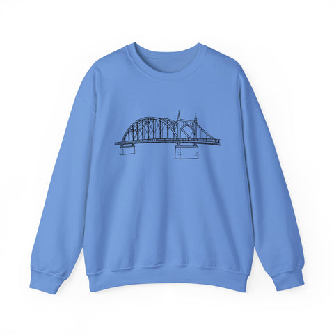 Pittsburgh Bridge Doodle - Heavy Blend™ Crewneck Sweatshirt