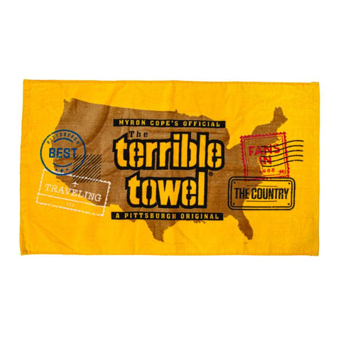 Pittsburgh Steelers Fans Travel The Nation Terrible Towel® | Officially Licensed by the NFL
