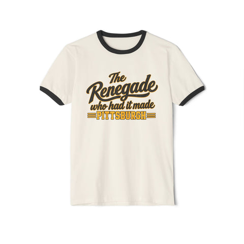 Pittsburgh Renegade - Next Level Unisex Cotton Ringer T-Shirt