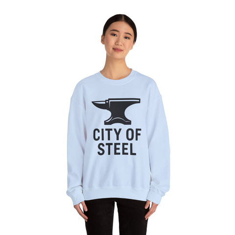 City of Steel - Heavy Blend™ Crewneck Sweatshirt