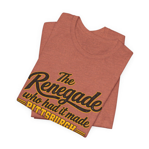 Pittsburgh Renegade - Unisex Jersey Short Sleeve Tee