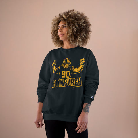 Blitzburgh - Champion Crewneck Sweatshirt Sweatshirt Printify   