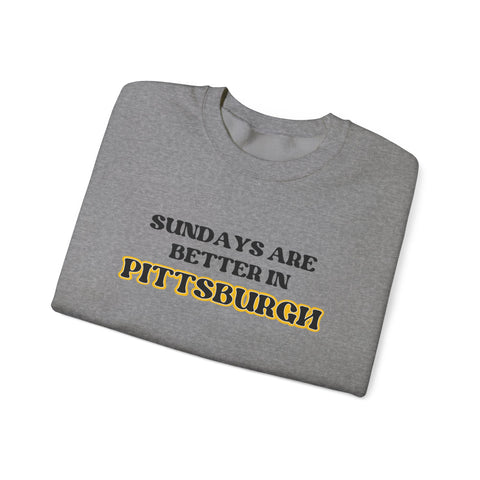 Pittsburgh Sundays - Heavy Blend™ Crewneck Sweatshirt