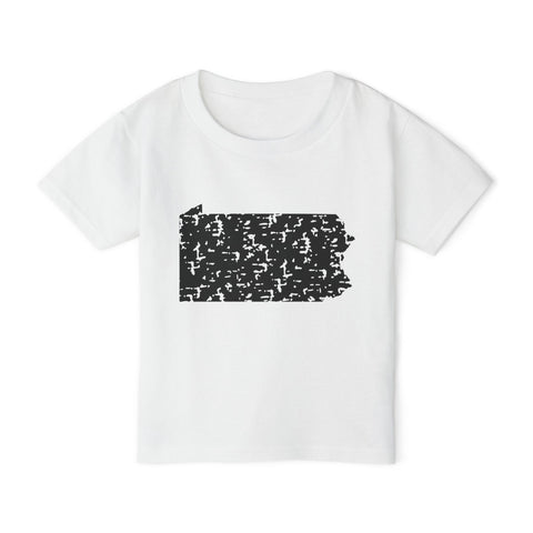 Pennsylvania Grunge - Toddler T-Shirt