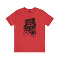 Fort Pitt Beer Building - Retro - Short Sleeve Tee T-Shirt Printify Heather Red S 