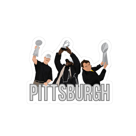 Pittsburgh Champion Coaches -  Kiss-Cut Stickers
