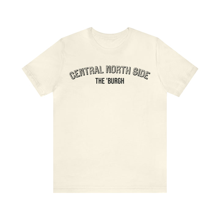 Central North Side  - The Burgh Neighborhood Series - Unisex Jersey Short Sleeve Tee T-Shirt Printify Natural 3XL 