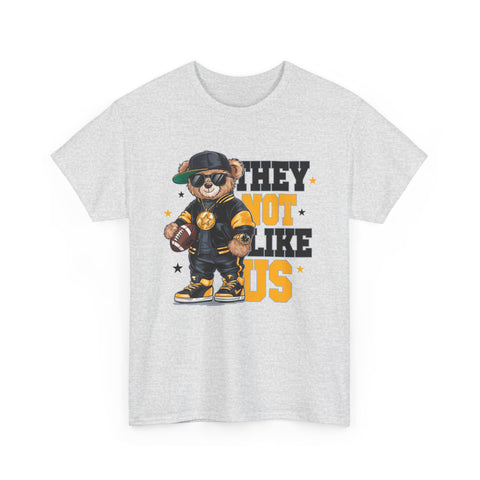 Pittsburgh They Not Like Us - Unisex Heavy Cotton Tee