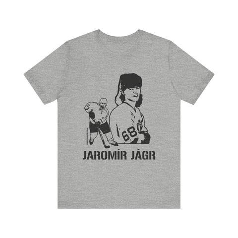 Jaromír Jágr Legend T-Shirt  - Unisex bella+canvas 3001 Short Sleeve Tee