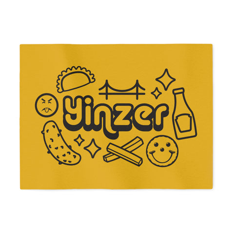 Yinzer Icon Doodles - TT Style - Sweatshirt Blanket
