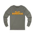 Play Renegade - Long Sleeve Tee Long-sleeve Printify S Grey TriBlend