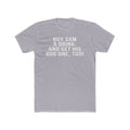 Buy Sam A Drink - T-Shirt T-Shirt Printify Heather Grey S