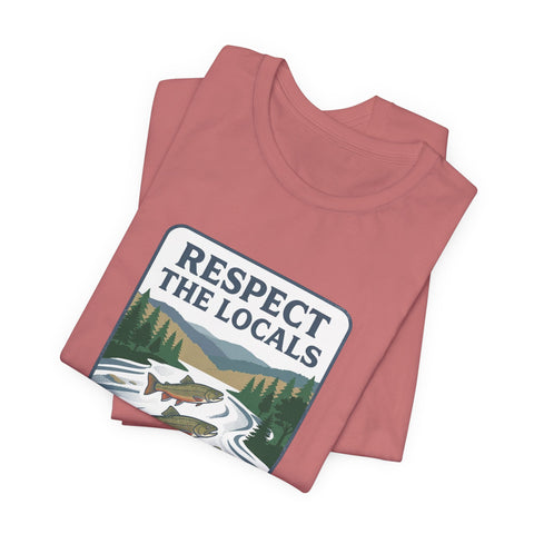 Respect the Locals River Steward Tee | Protect Our National Parks, Vintage Outdoor