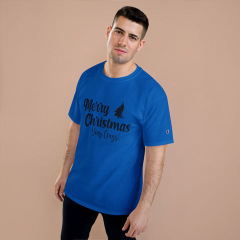Merry Christmas Yinz! - Champion T-Shirt
