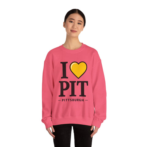 I Heart PIT - Gildan Heavy Blend™ Crewneck Sweatshirt