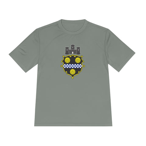 City of Pittsburgh Coat of Arms Moisture Wicking Tee - Sport-Tek ST350