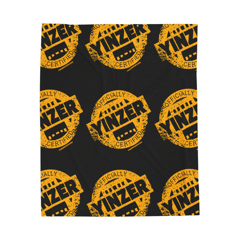 Certified Yinzer Velveteen Plush Blanket All Over Prints Printify 50" × 60"