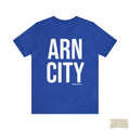 Pittsburgh Iron (Arn) City T-Shirt - Short Sleeve Tee T-Shirt Printify True Royal S 