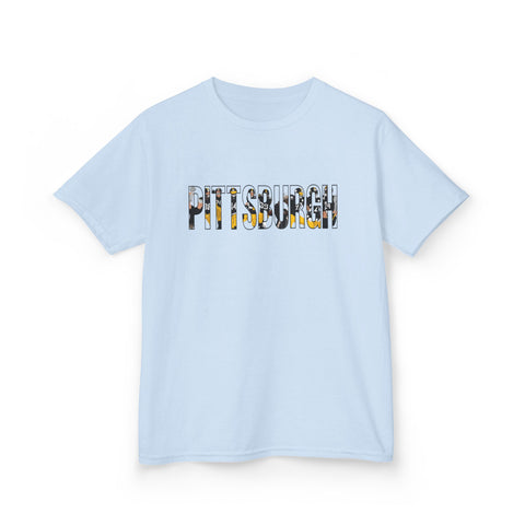 Pittsburgh Football Players - Kids Graphic T-Shirt