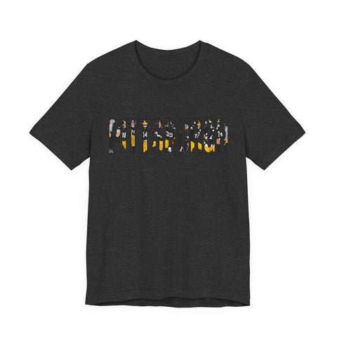 Pittsburgh Football Players - Unisex Jersey Short Sleeve Tee