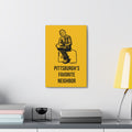 Pittsburgh's Favorite Neighbor - Canvas Gallery Wrap Wall Art Canvas Printify   