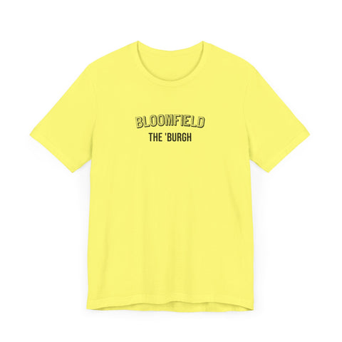 Bloomfield  - The Burgh Neighborhood Series - Unisex Jersey Short Sleeve Tee