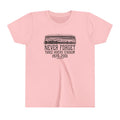 Never Forget Pittsburgh Three River Stadium - Youth Short Sleeve Tee Kids clothes Printify Pink S