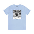 Straight Outta the Penalty Box -  Short Sleeve Tee T-Shirt Printify Baby Blue S 