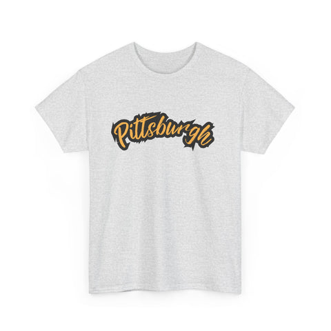 Pittsburgh Grunge - Unisex Heavy Cotton Tee