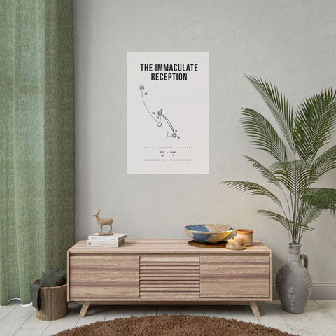 Rolled Poster – Pittsburgh Football Wall Art | Vintage Sports Poster Print