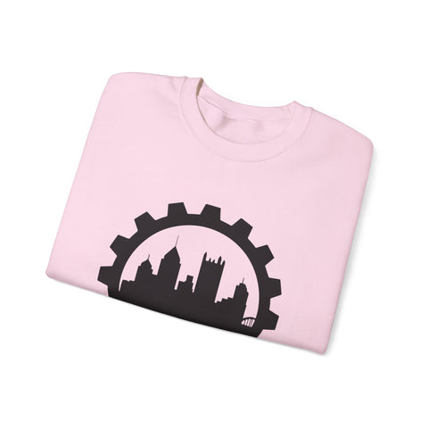 Steel City Gear Skyline - Heavy Blend™ Crewneck Sweatshirt