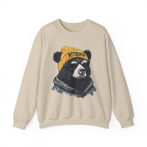 Pittsburgh Bear - Heavy Blend™ Crewneck Sweatshirt