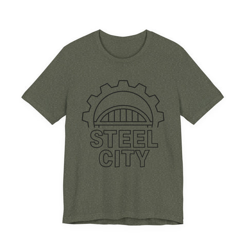 Steel City Gear - Unisex Jersey Short Sleeve Tee