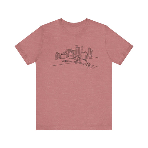 Pittsburgh Skyline Short Sleeve T-Shirt