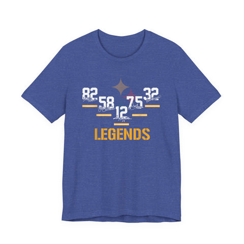 Pittsburgh Football Legends - Unisex Jersey Short Sleeve Tee