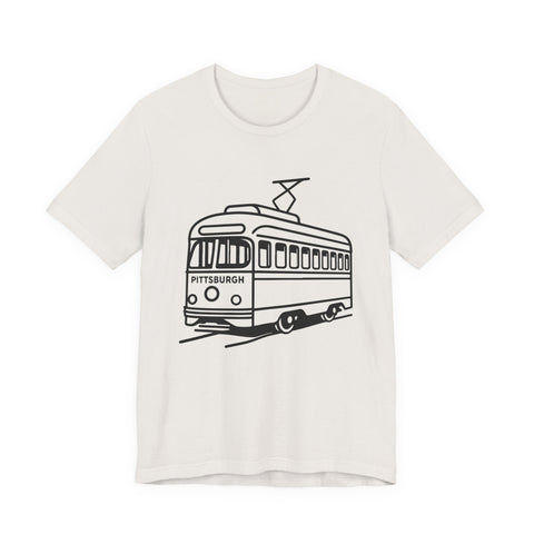 Pittsburgh Trolley - Unisex Jersey Short Sleeve Tee