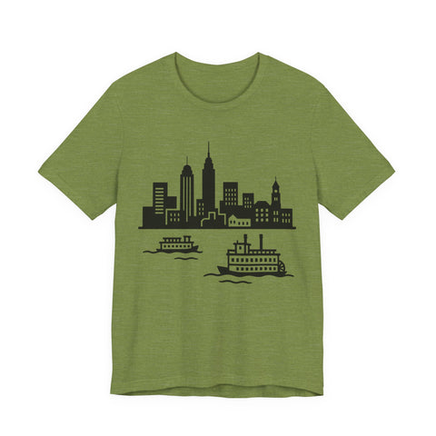 Pittsburgh Skyline Graphic - Unisex Jersey Short Sleeve Tee