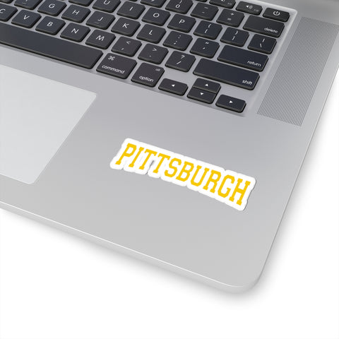 Pittsburgh Varsity Letters Stickers