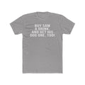 Buy Sam A Drink - T-Shirt T-Shirt Printify Solid Light Grey S