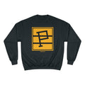 Pittsburgh Pirates Hockey 1925 - Retro - Champion Crewneck Sweatshirt Sweatshirt Printify Black S 