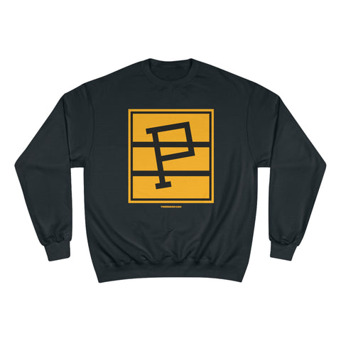 Pittsburgh Pirates Hockey 1925 - Retro - Champion Crewneck Sweatshirt Sweatshirt Printify Black S 