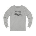 PNC Park - 2001 - Retro Schematic - Long Sleeve Tee Long-sleeve Printify XS Athletic Heather 