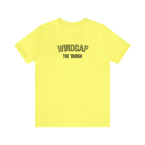 Windgap - The Burgh Neighborhood Series - Unisex Jersey Short Sleeve Tee T-Shirt Printify Yellow S 