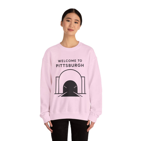 Welcome to Pittsburgh Tunnel - Heavy Blend™ Crewneck Sweatshirt
